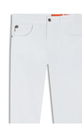 Calça Color Twill Power Slim Branco