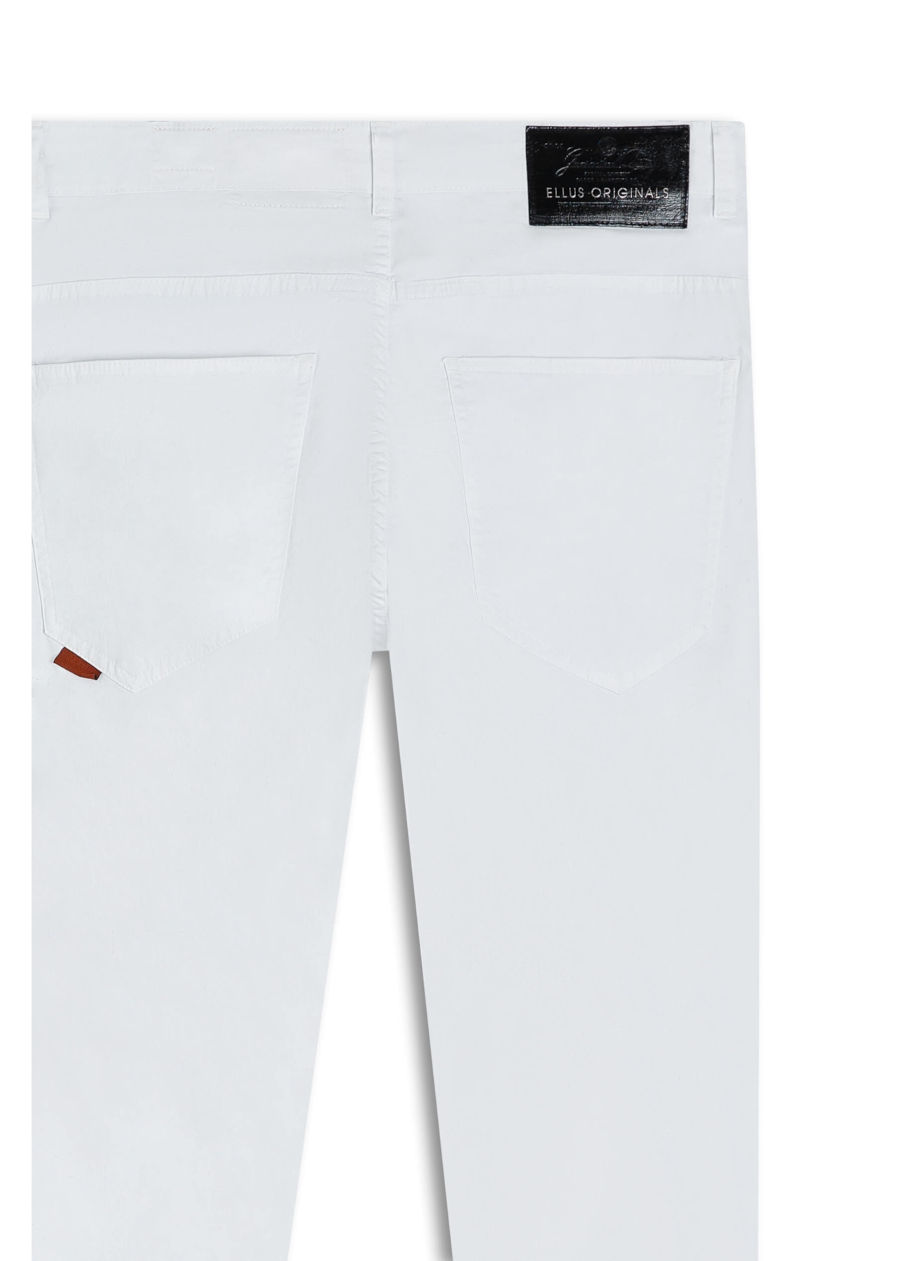 Calça Color Twill Power Slim Branco