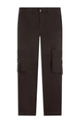 Calça Color Twill Power Slim Cargo Plumbo
