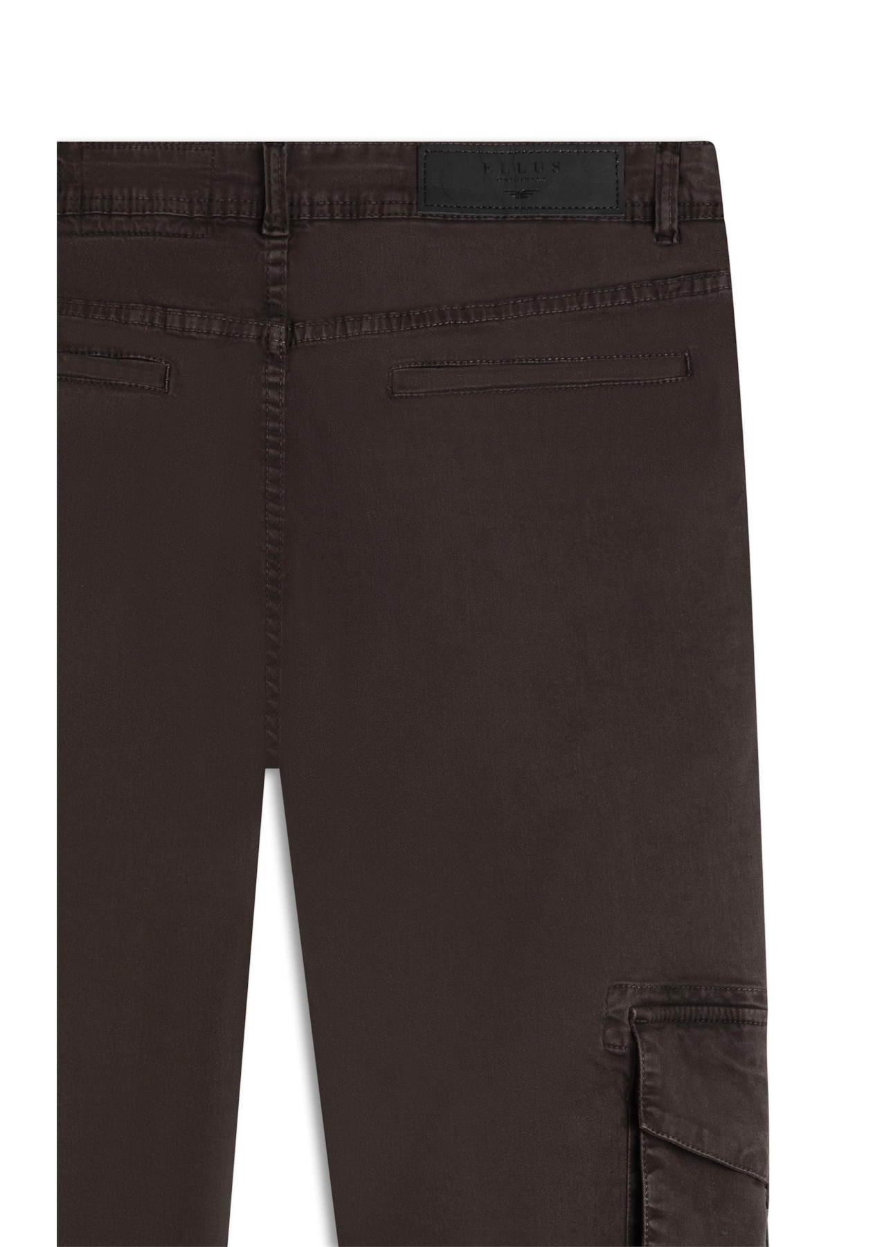 Calça Color Twill Power Slim Cargo Plumbo