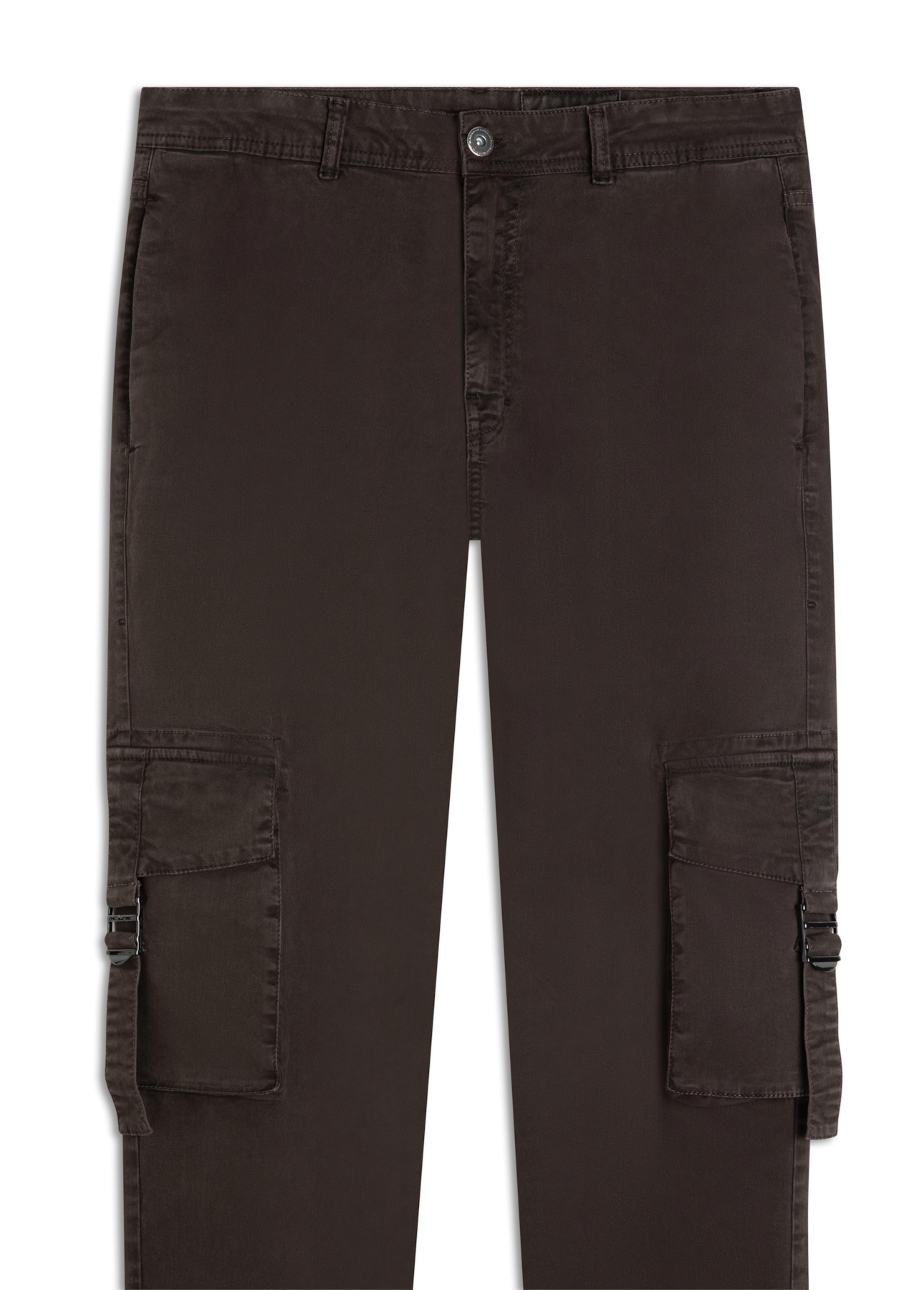 Calça Color Twill Power Slim Cargo Plumbo