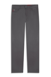 Calça Color Twill Power Slim Cinza Medio