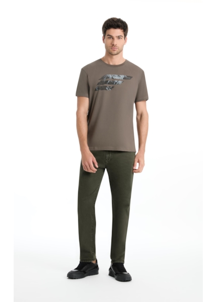 Calça Color Twill Power Slim Floresta