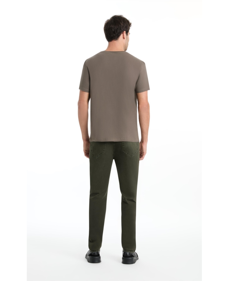 Calça Color Twill Power Slim Floresta
