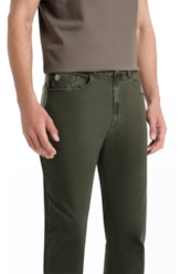 Calça Color Twill Power Slim Floresta