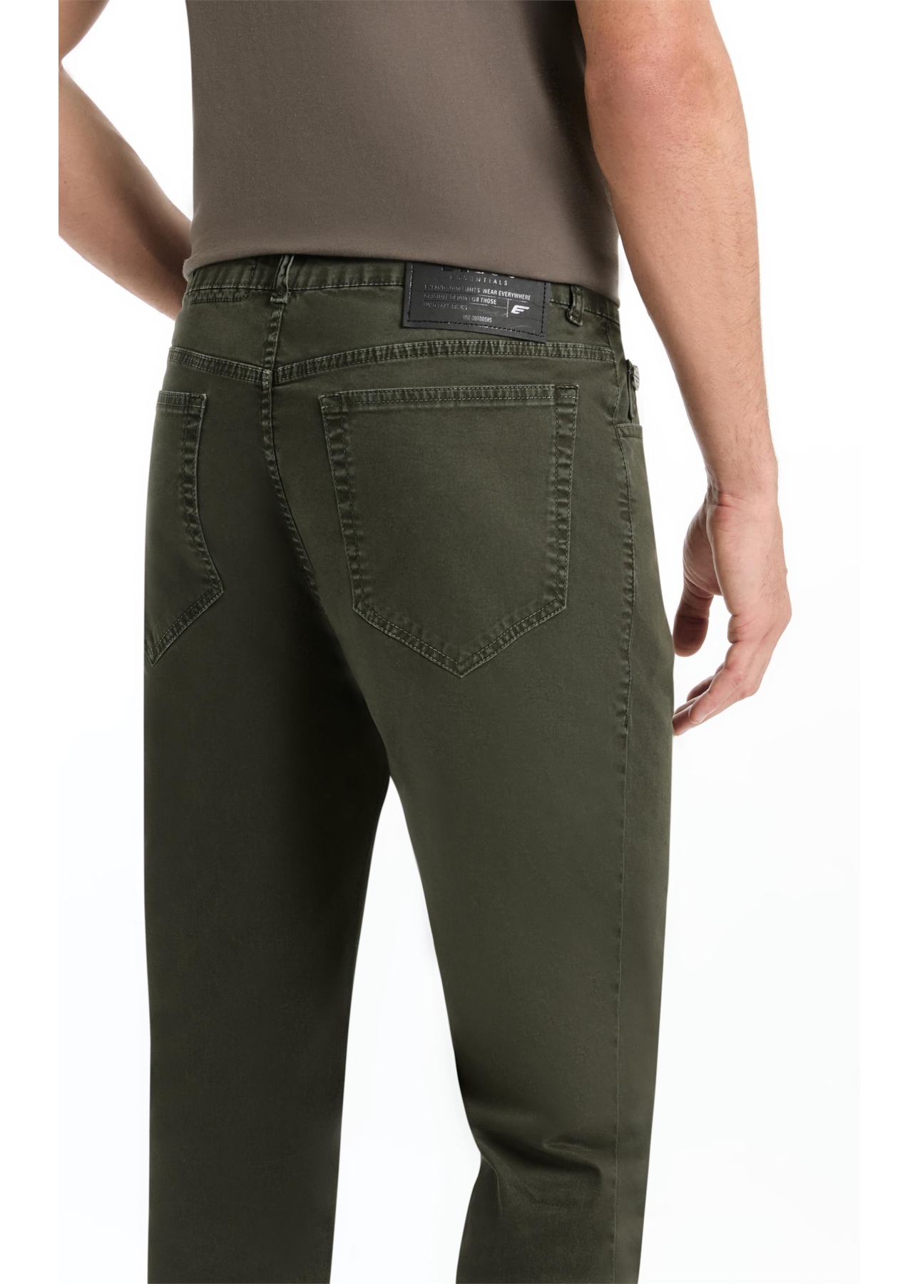 Calça Color Twill Power Slim Floresta