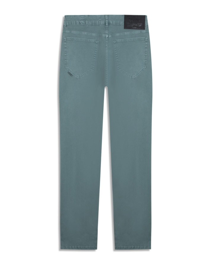 Calça Color Twill Power Slim Grama