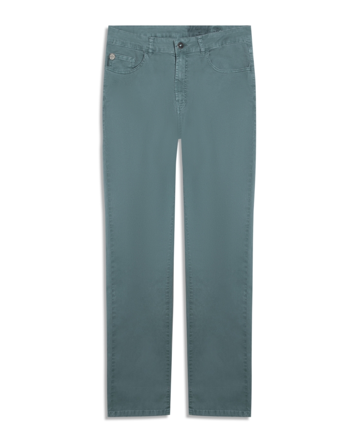 Calça Color Twill Power Slim Grama