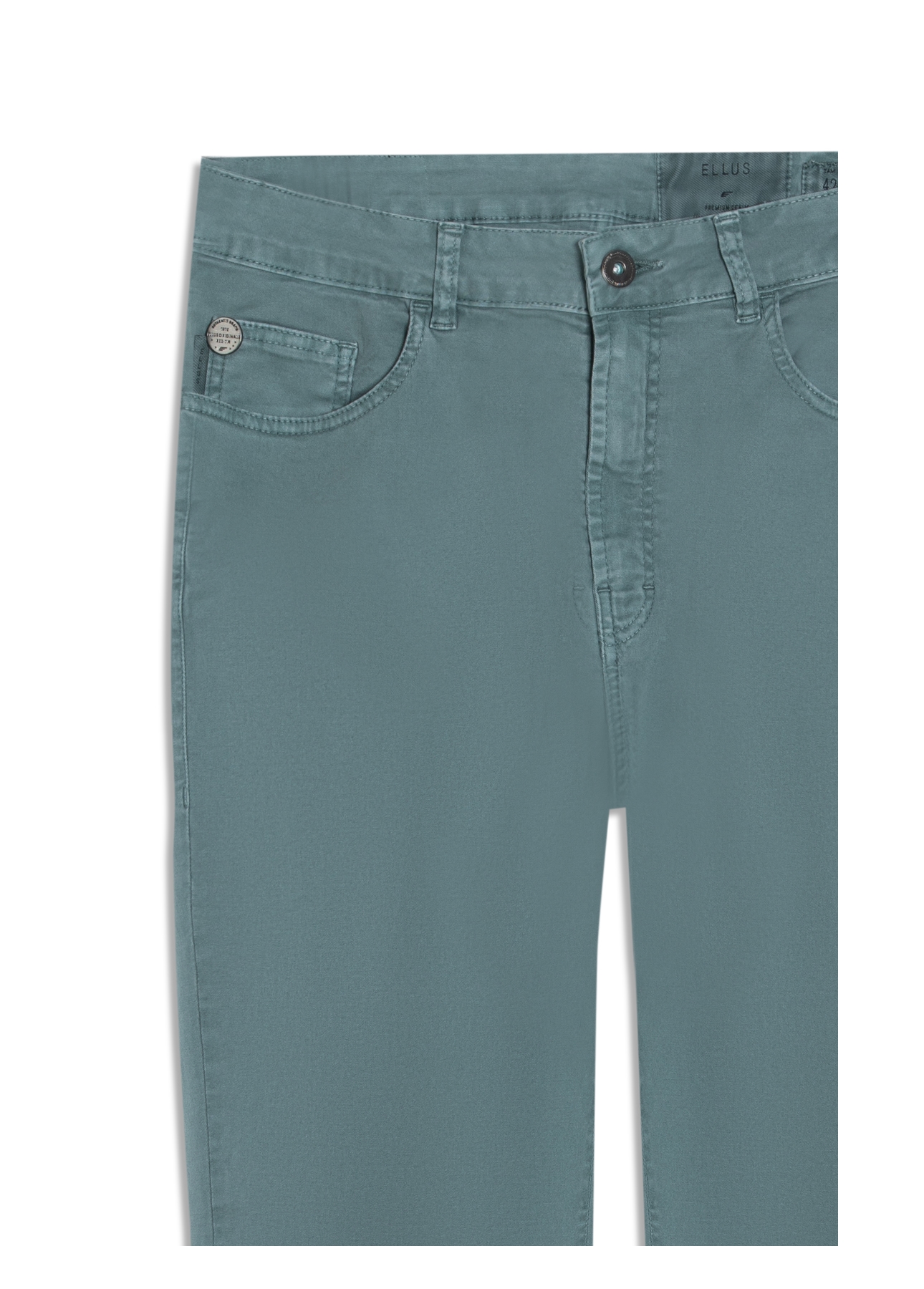 Calça Color Twill Power Slim Grama