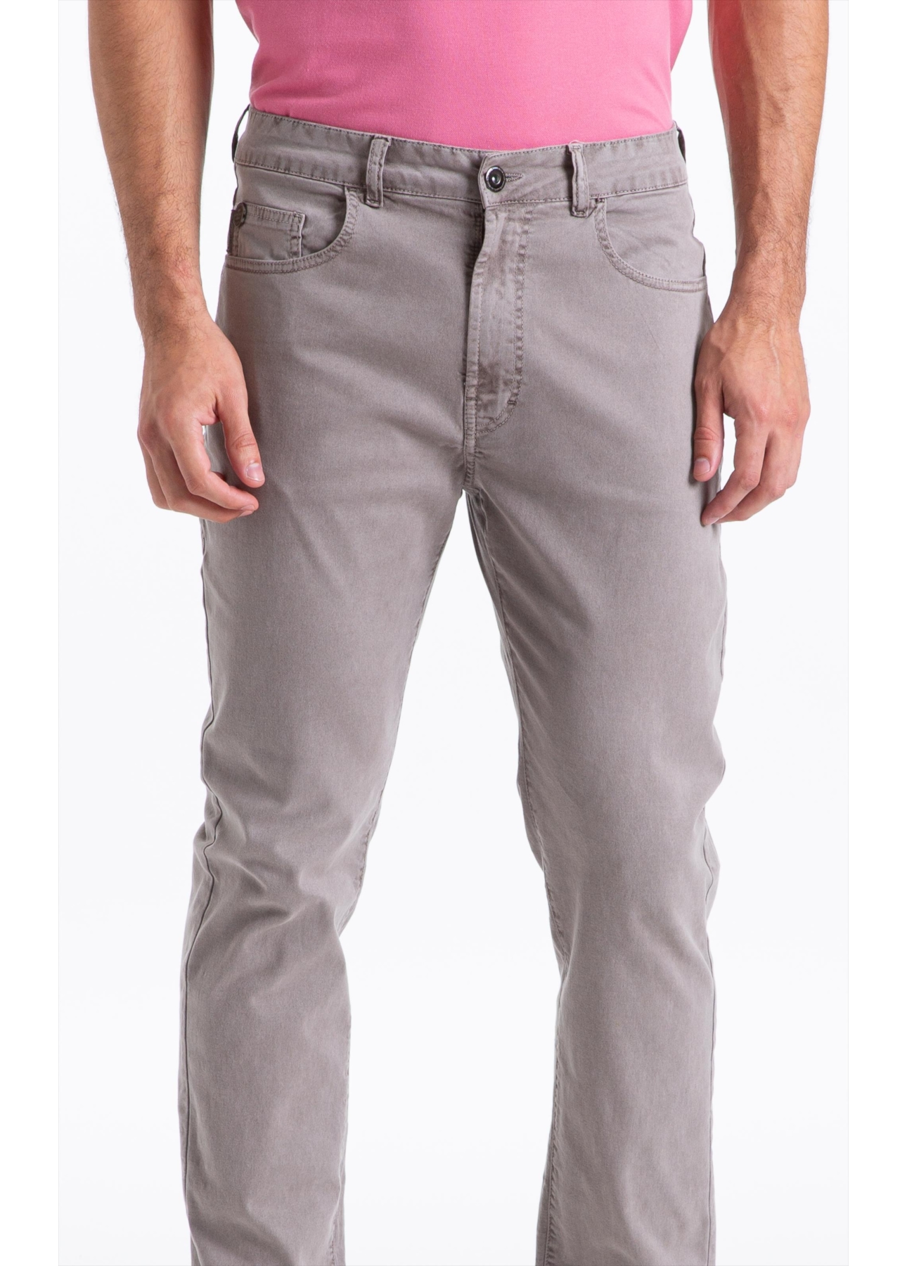 Calça Color Twill Power Slim Mouse