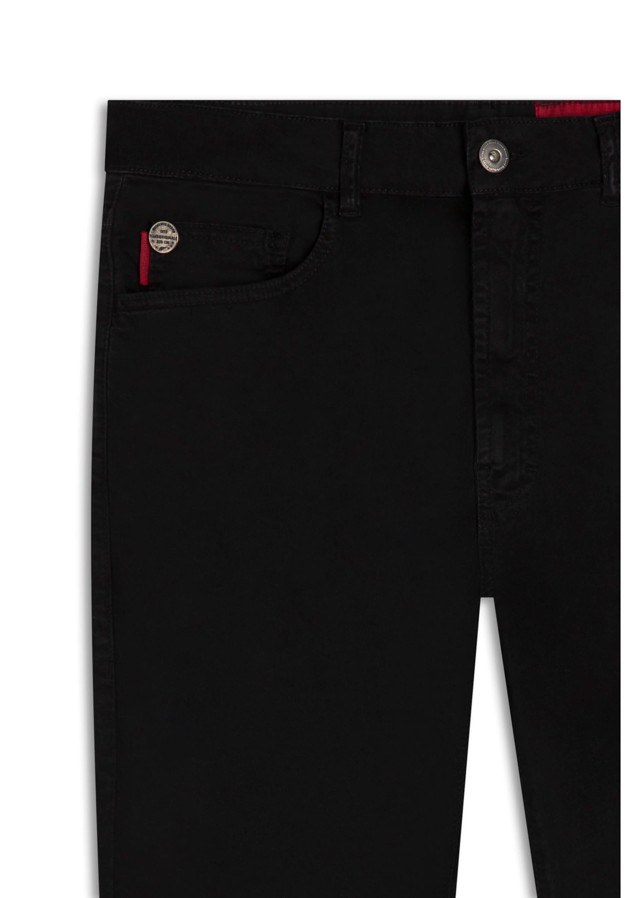 Calça Color Twill Power Slim Preto