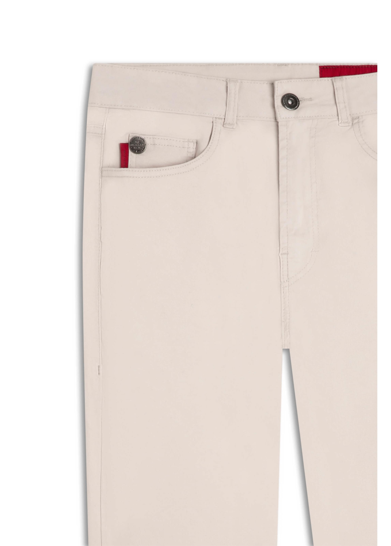 Calça Color Twill Power Slim Sandy
