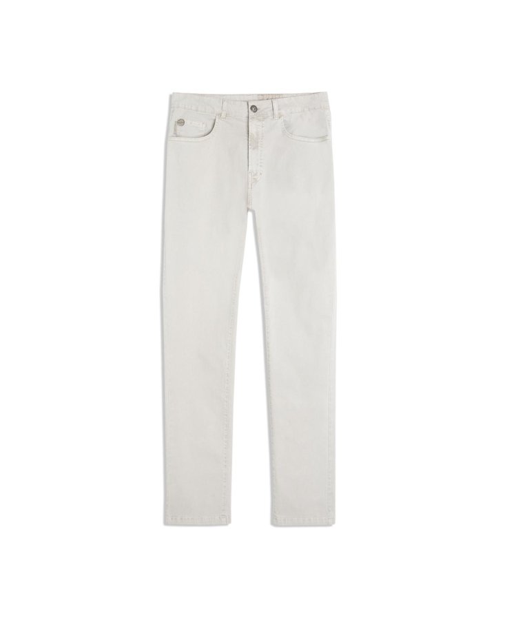 Calça Color Twill Power Slim Silver