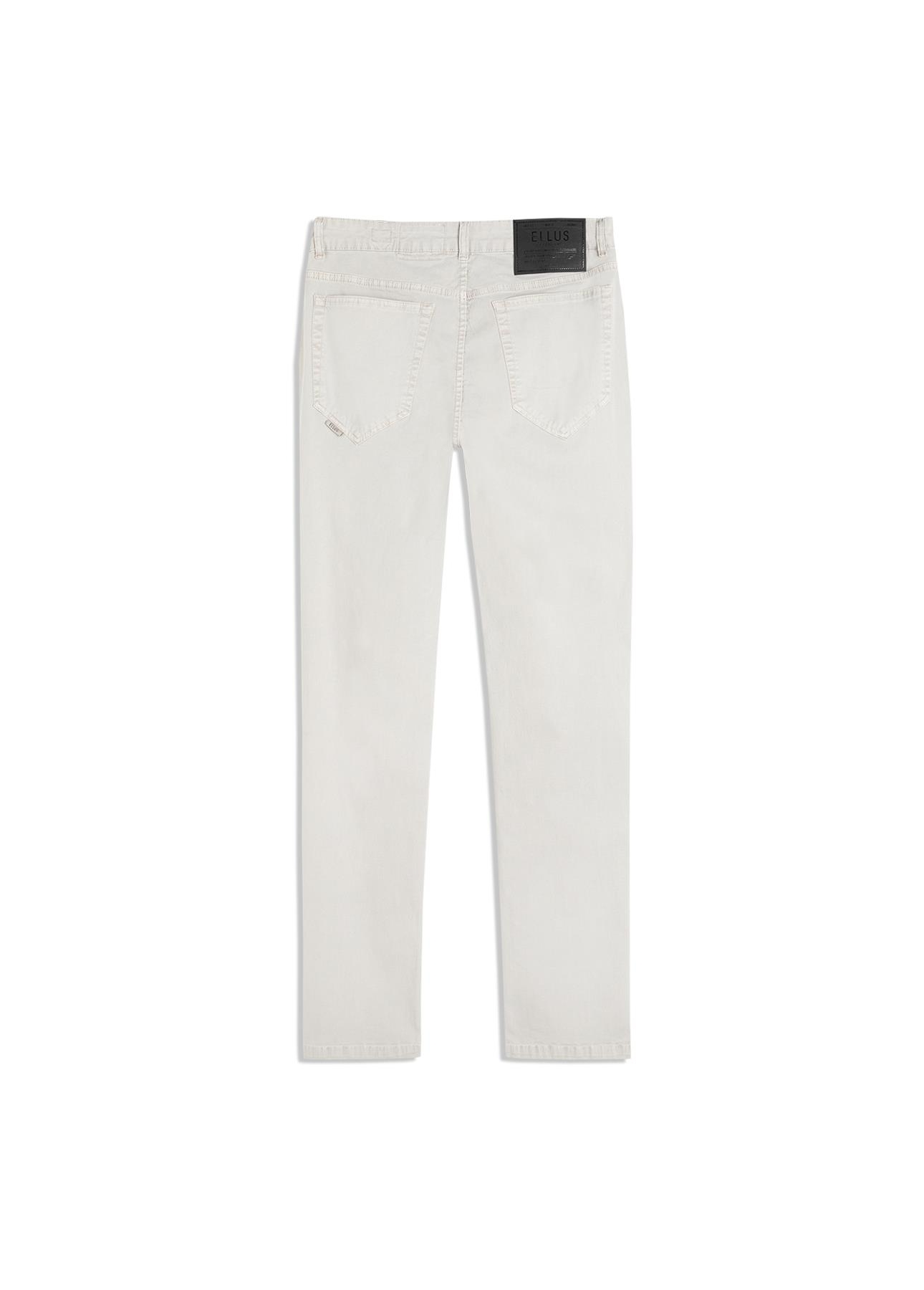 Calça Color Twill Power Slim Silver