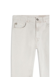 Calça Color Twill Power Slim Silver