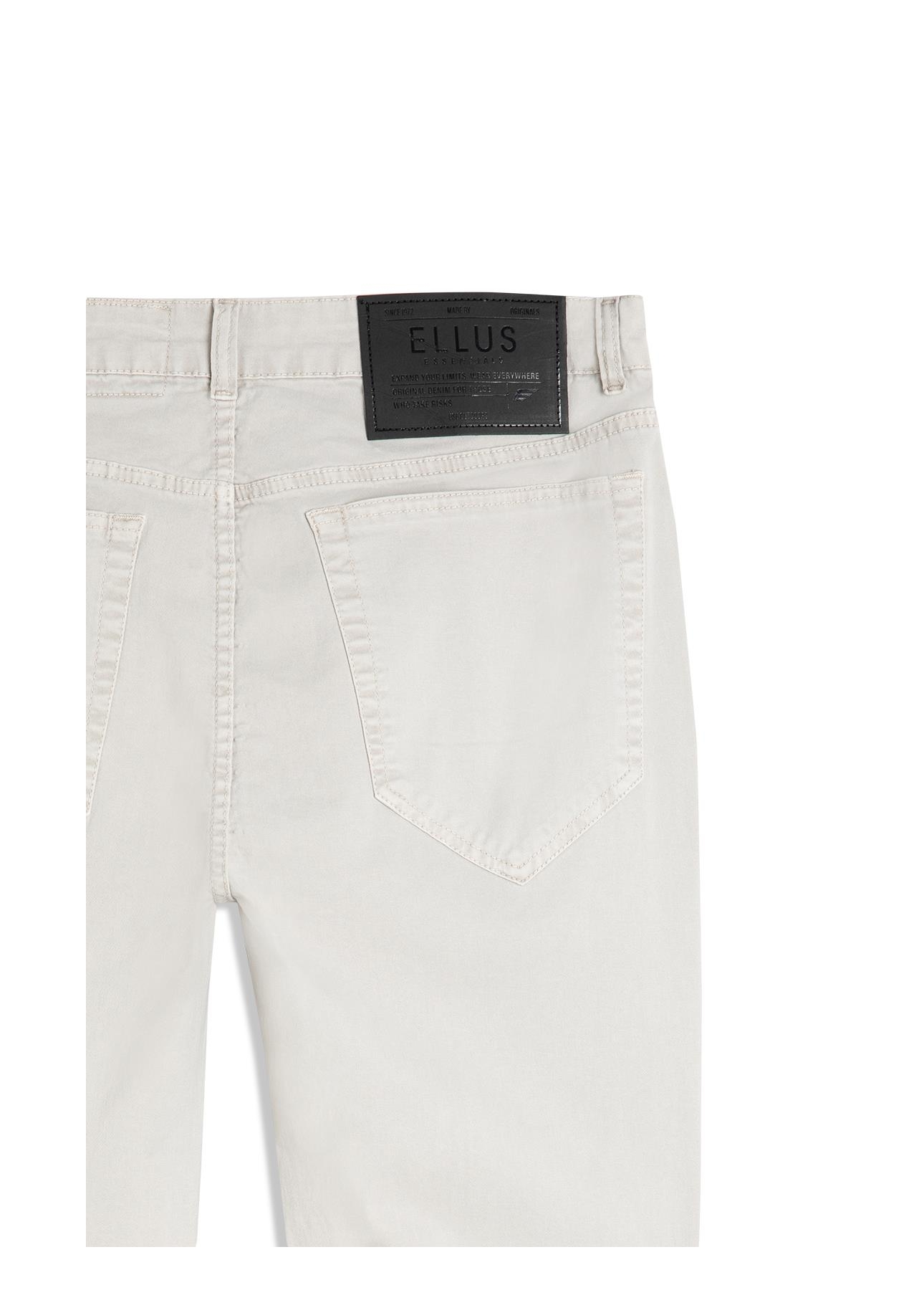 Calça Color Twill Power Slim Silver