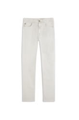 Calça Color Twill Power Slim Silver