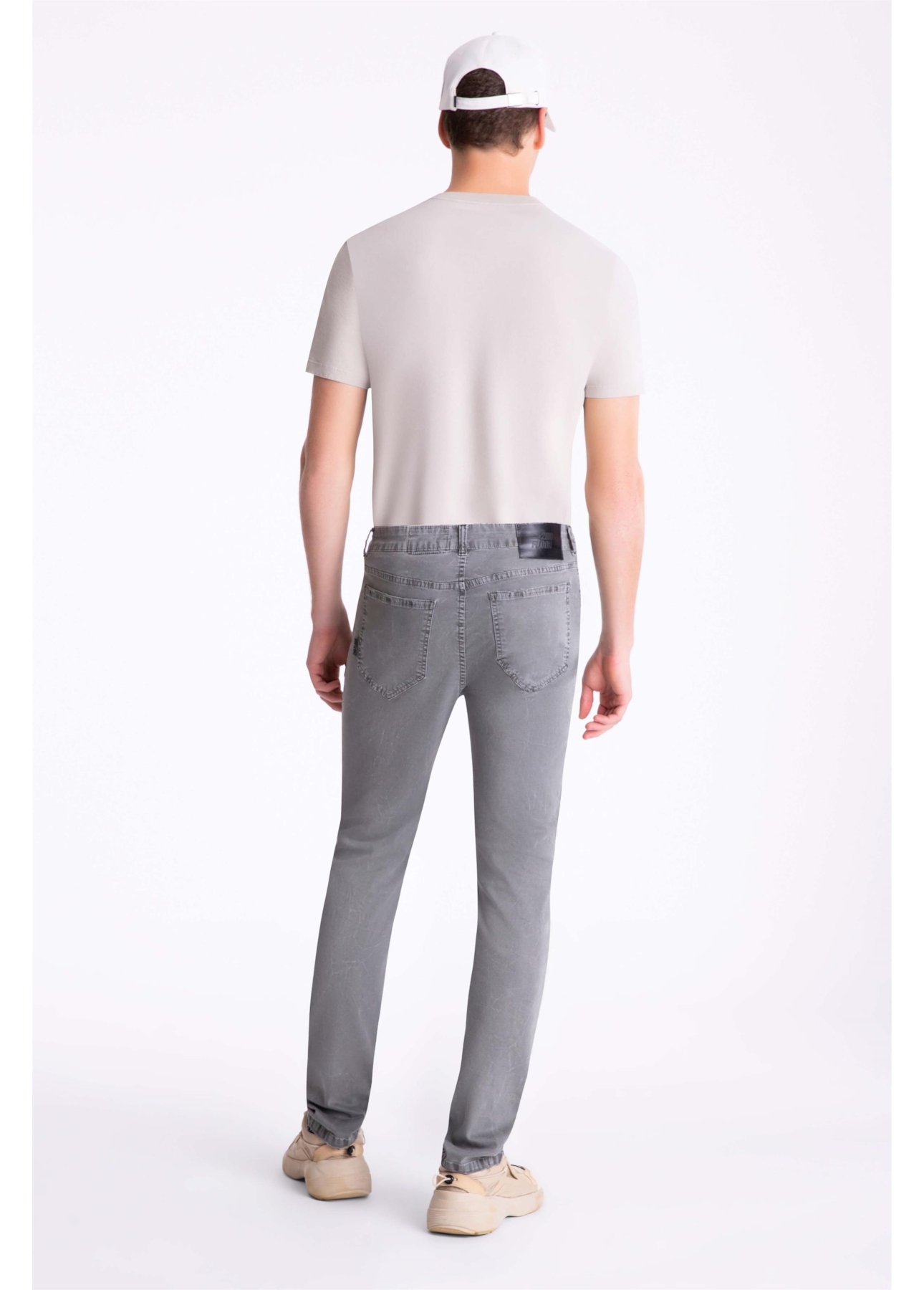 Calça Color Twill Power Slim Snd Grafite