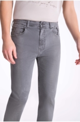 Calça Color Twill Power Slim Snd Grafite