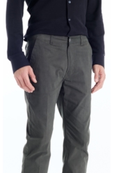 Calça Color Twill Power Slim Verde Escuro