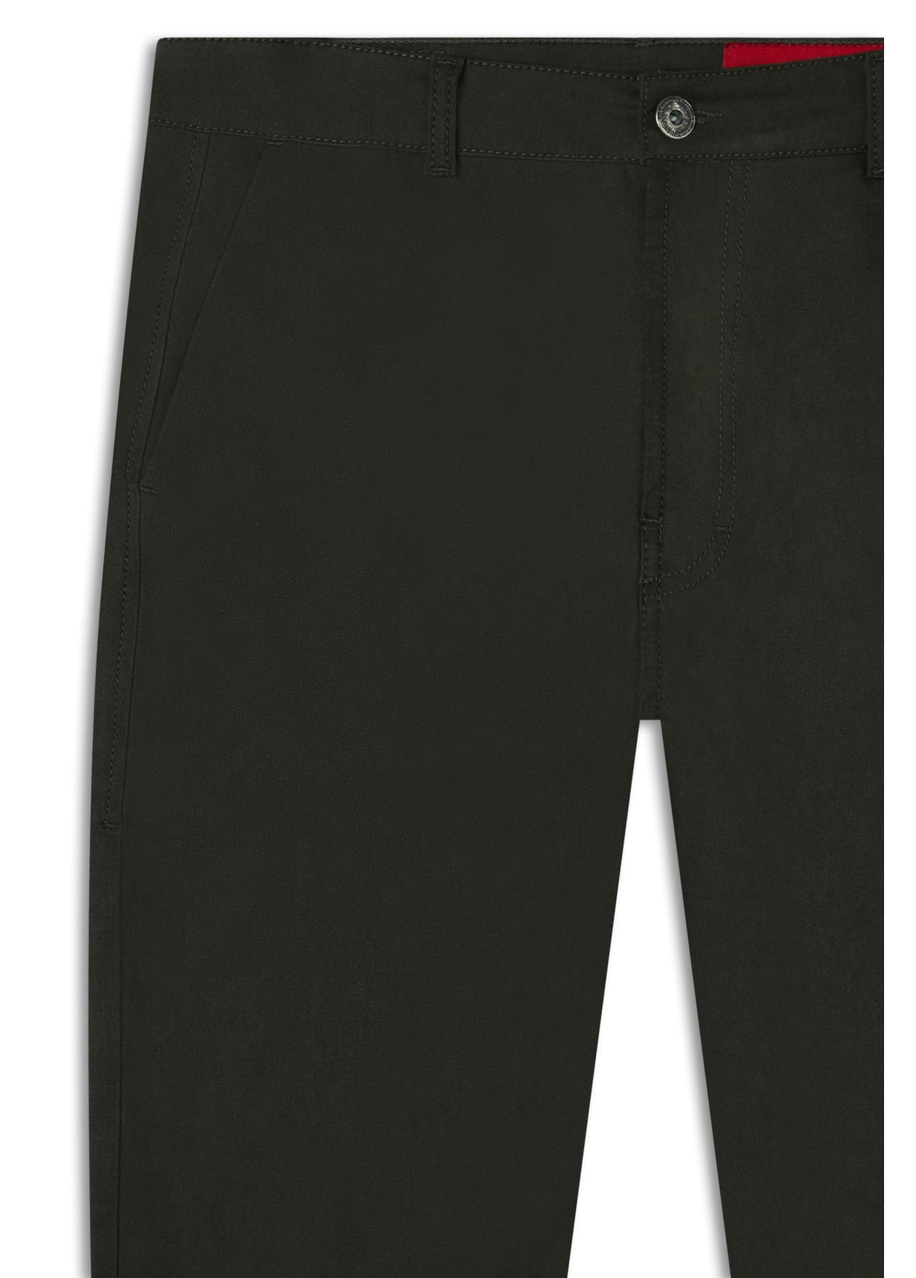 Calça Color Twill Power Slim Verde Escuro