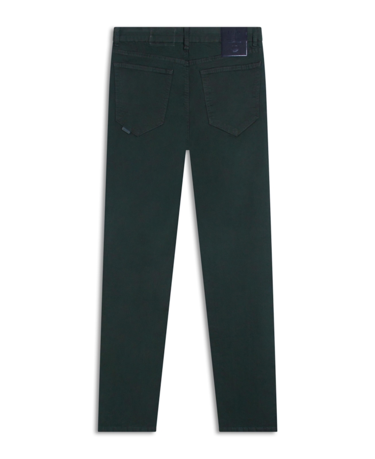 Calça Color Twill Power Slim Verde Militar