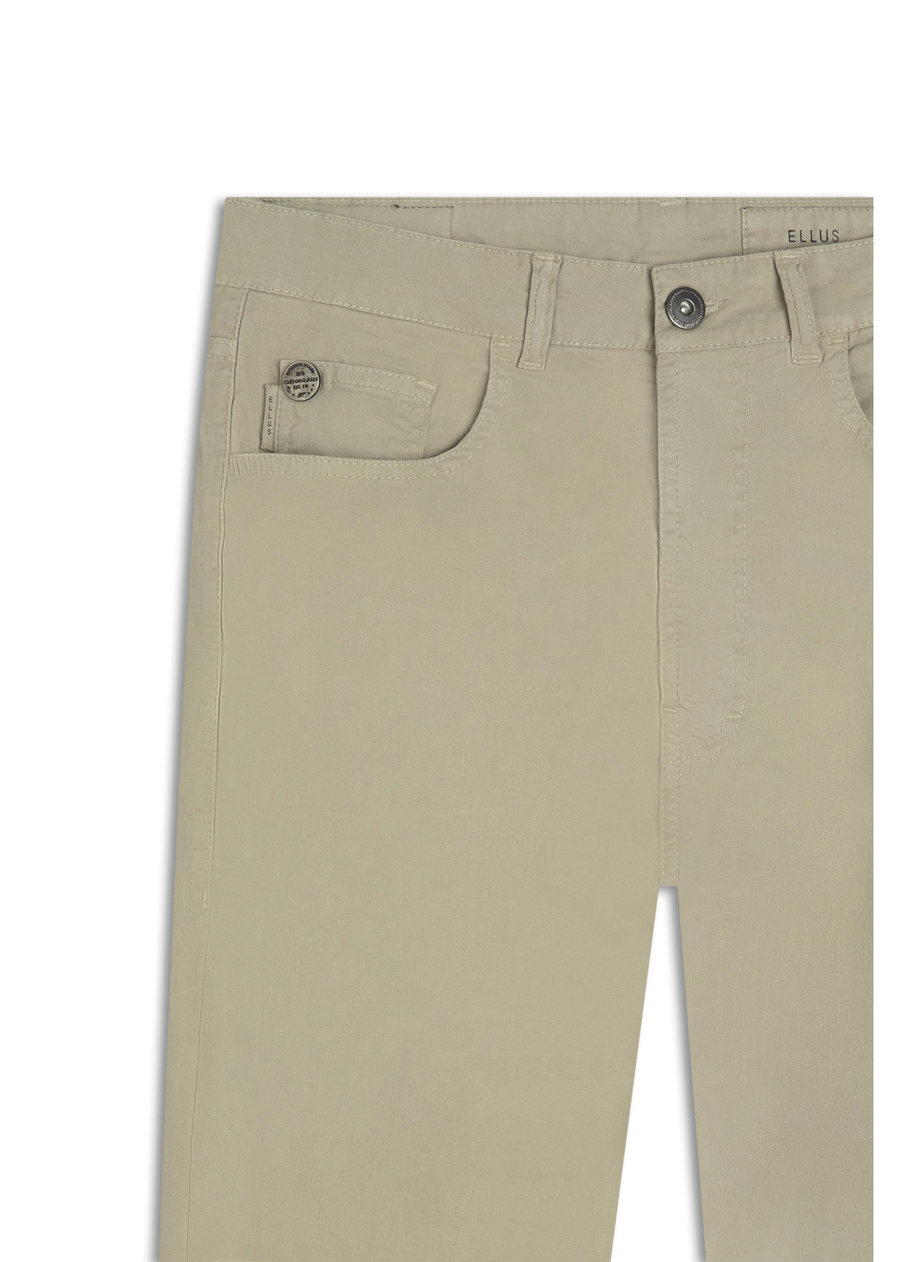 Calça Color Twill Power Slim Verde Seco