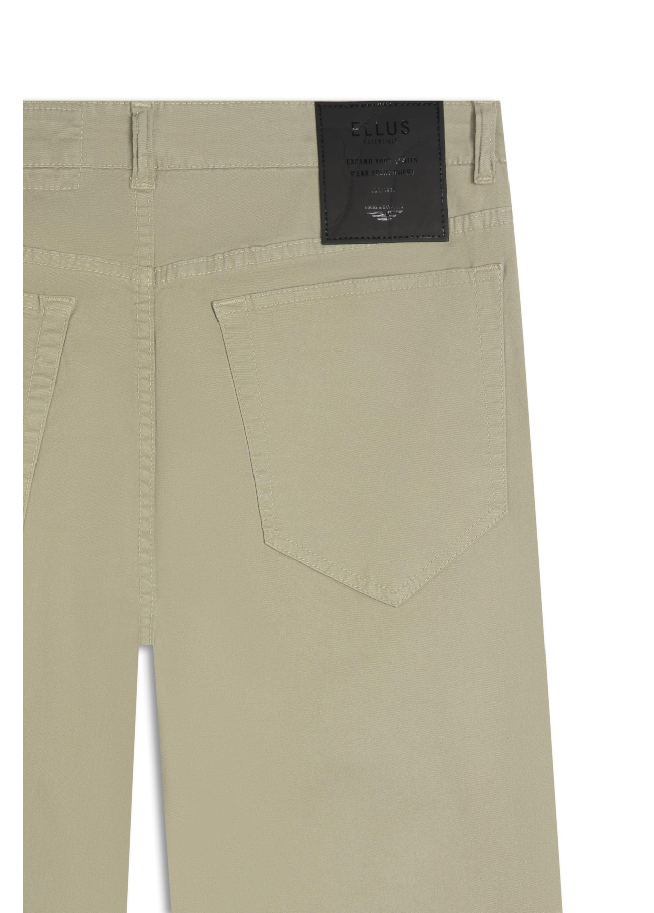 Calça Color Twill Power Slim Verde Seco