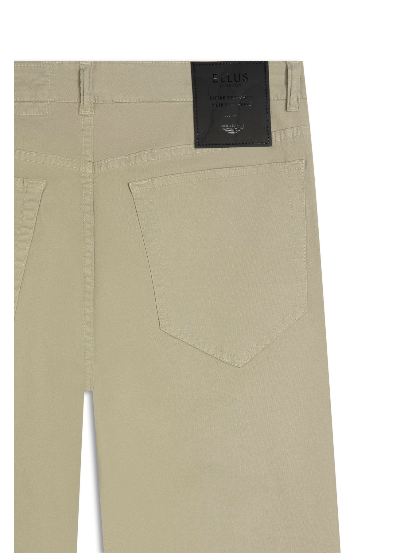 Calça Color Twill Power Slim Verde Seco