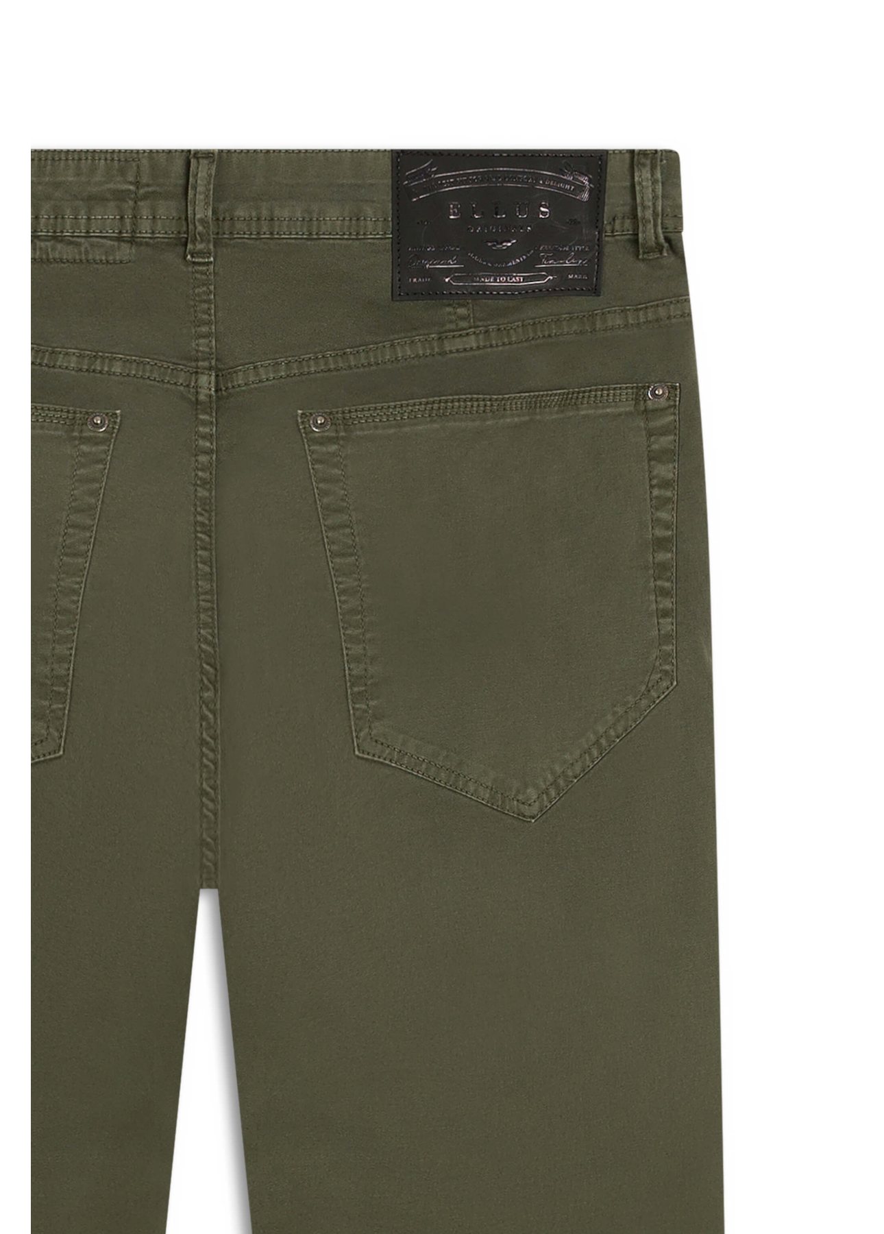 Calça Color Twill Power Verde Escuro