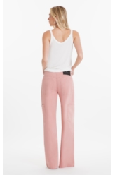 Calça Color Twill Power Wide Blush
