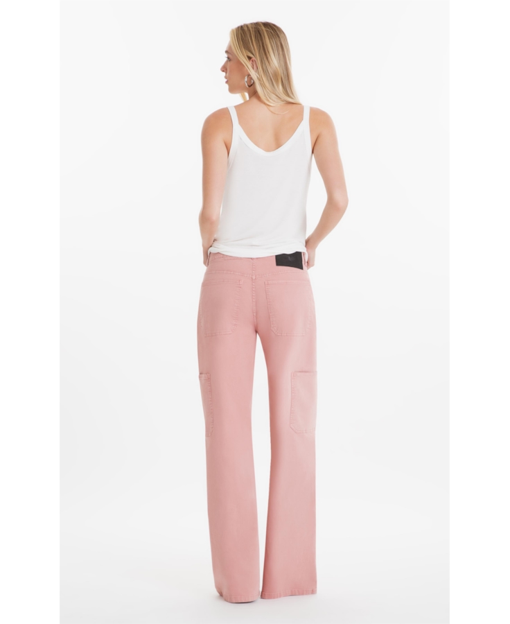 Calça Color Twill Power Wide Blush
