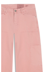 Calça Color Twill Power Wide Blush