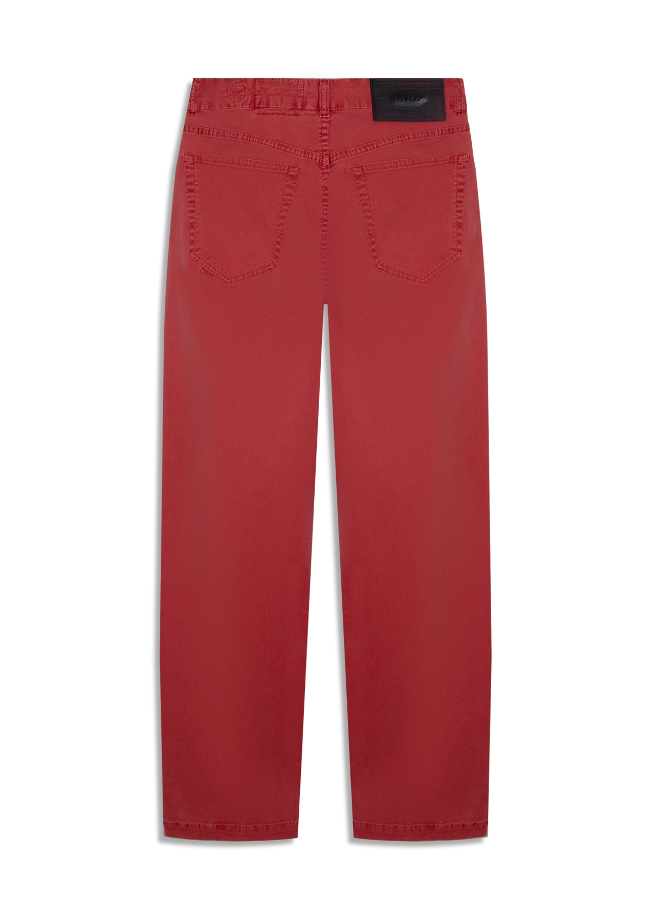 Calça Color Twill Power Wide Vermelho Claro
