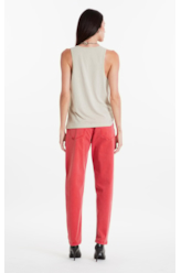 Calça Color Twill Power Wide Vermelho Claro