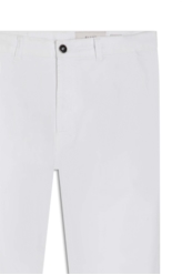 Calça Color Twill Slim Branco