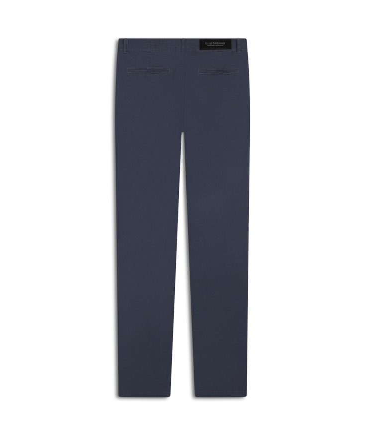 Calça Color Twill Slim Dark Navy