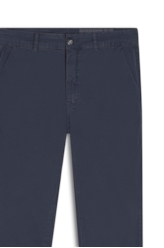 Calça Color Twill Slim Dark Navy