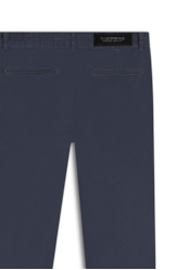 Calça Color Twill Slim Dark Navy