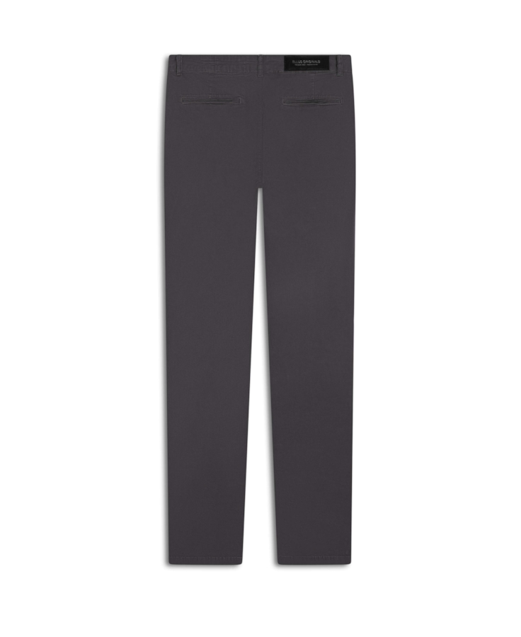 Calça Color Twill Slim Grafite