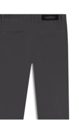 Calça Color Twill Slim Grafite