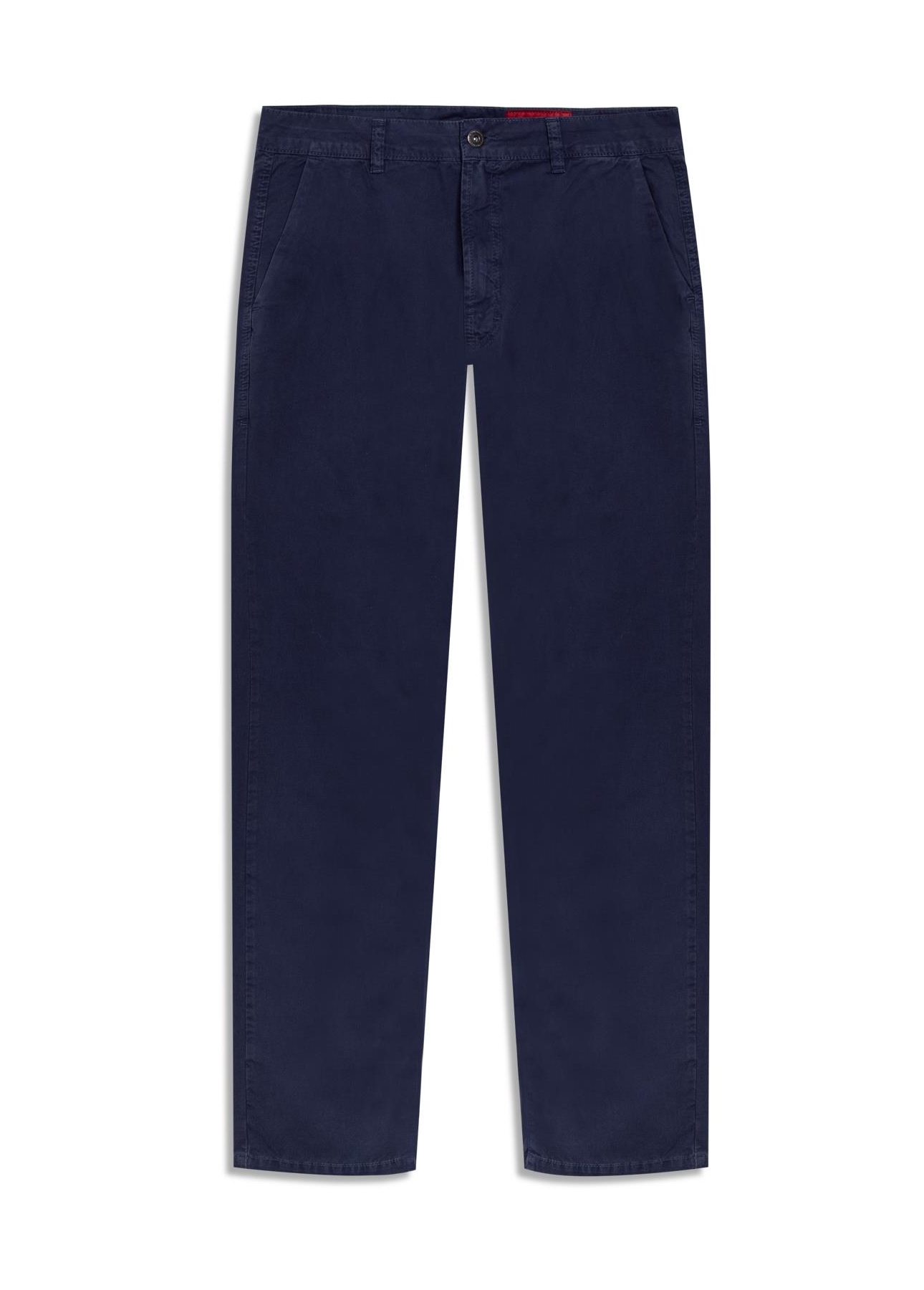 Calça Color Twill Slim Marinho