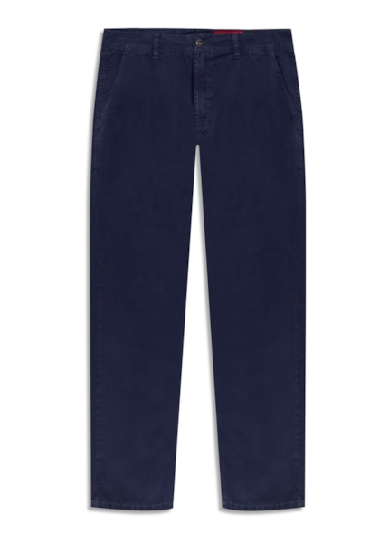 Calça Color Twill Slim Marinho