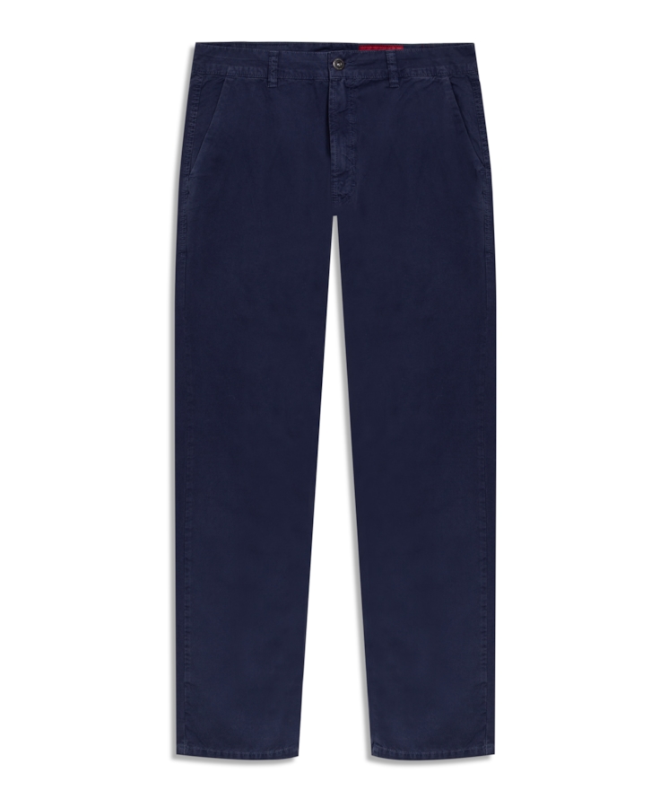 Calça Color Twill Slim Marinho