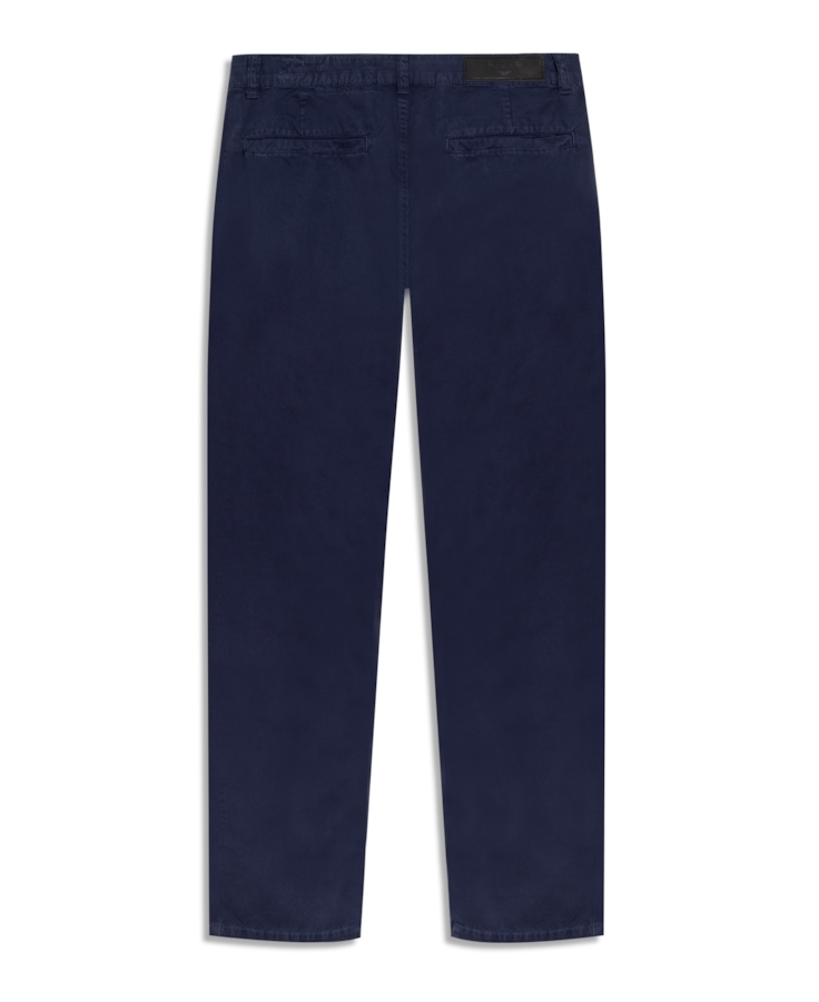 Calça Color Twill Slim Marinho