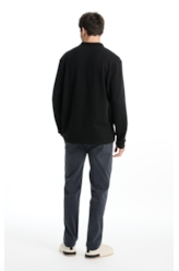 Calça Color Twill Slim Ocean