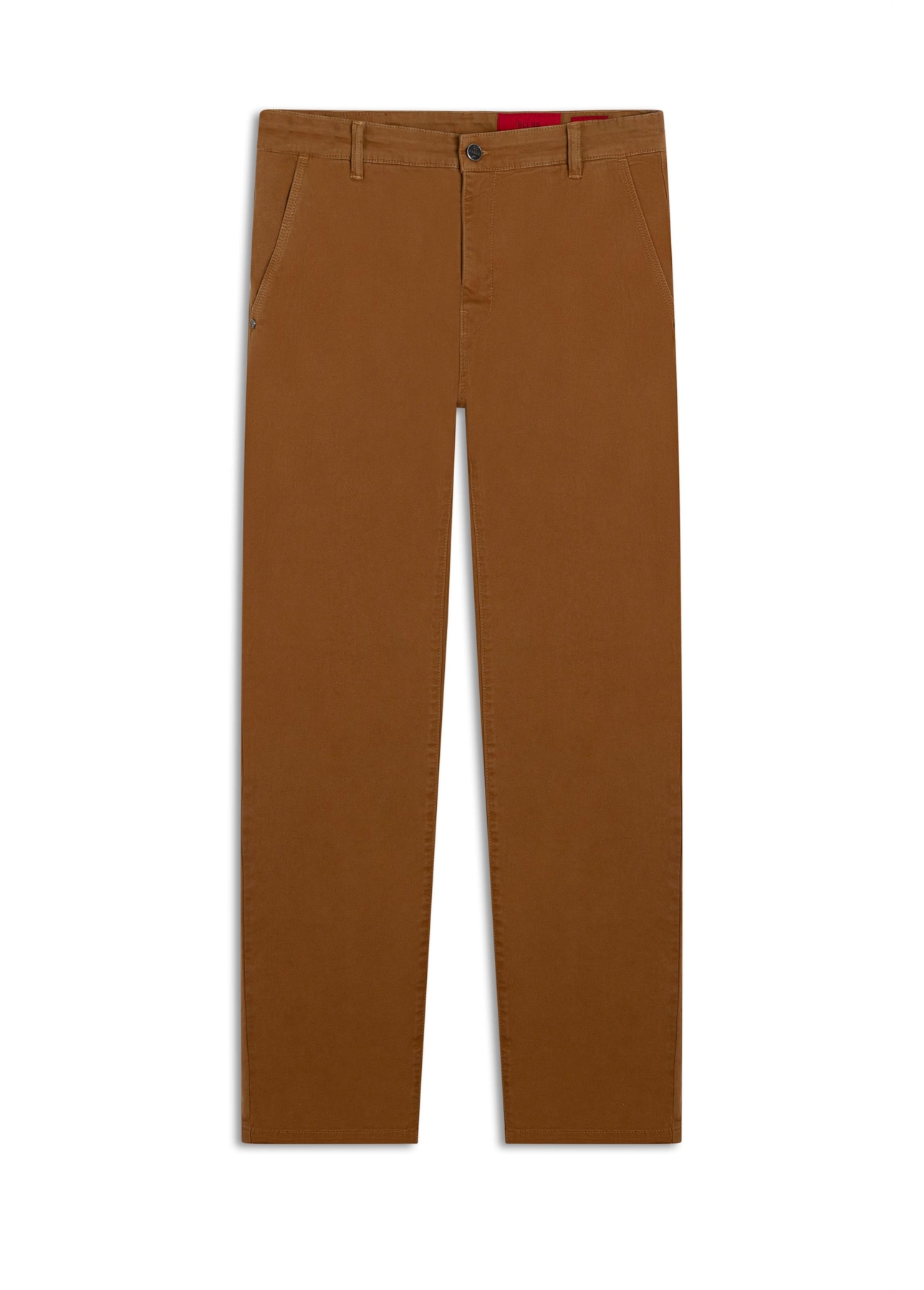 Calça Color Twill Slim Ocre