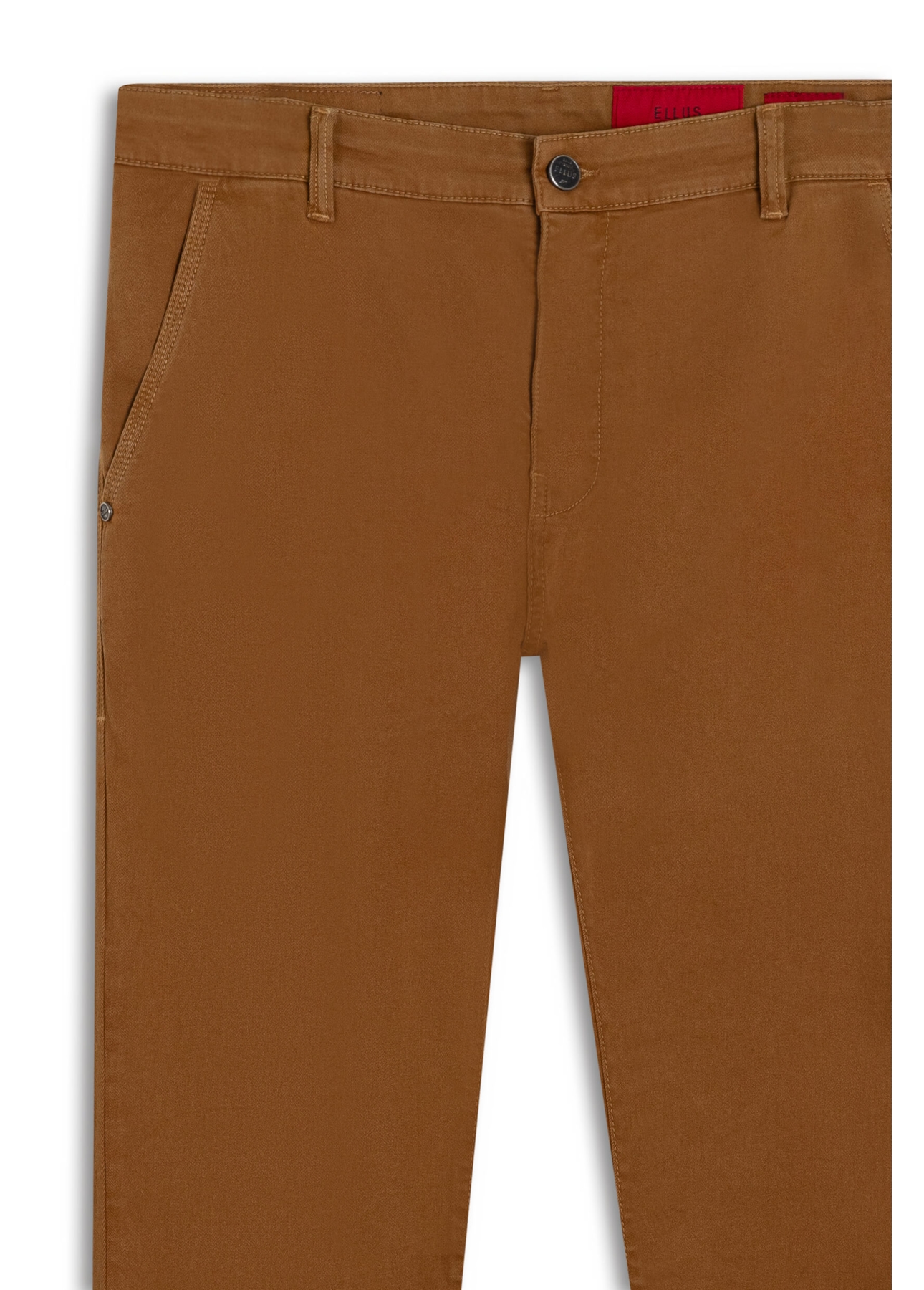 Calça Color Twill Slim Ocre