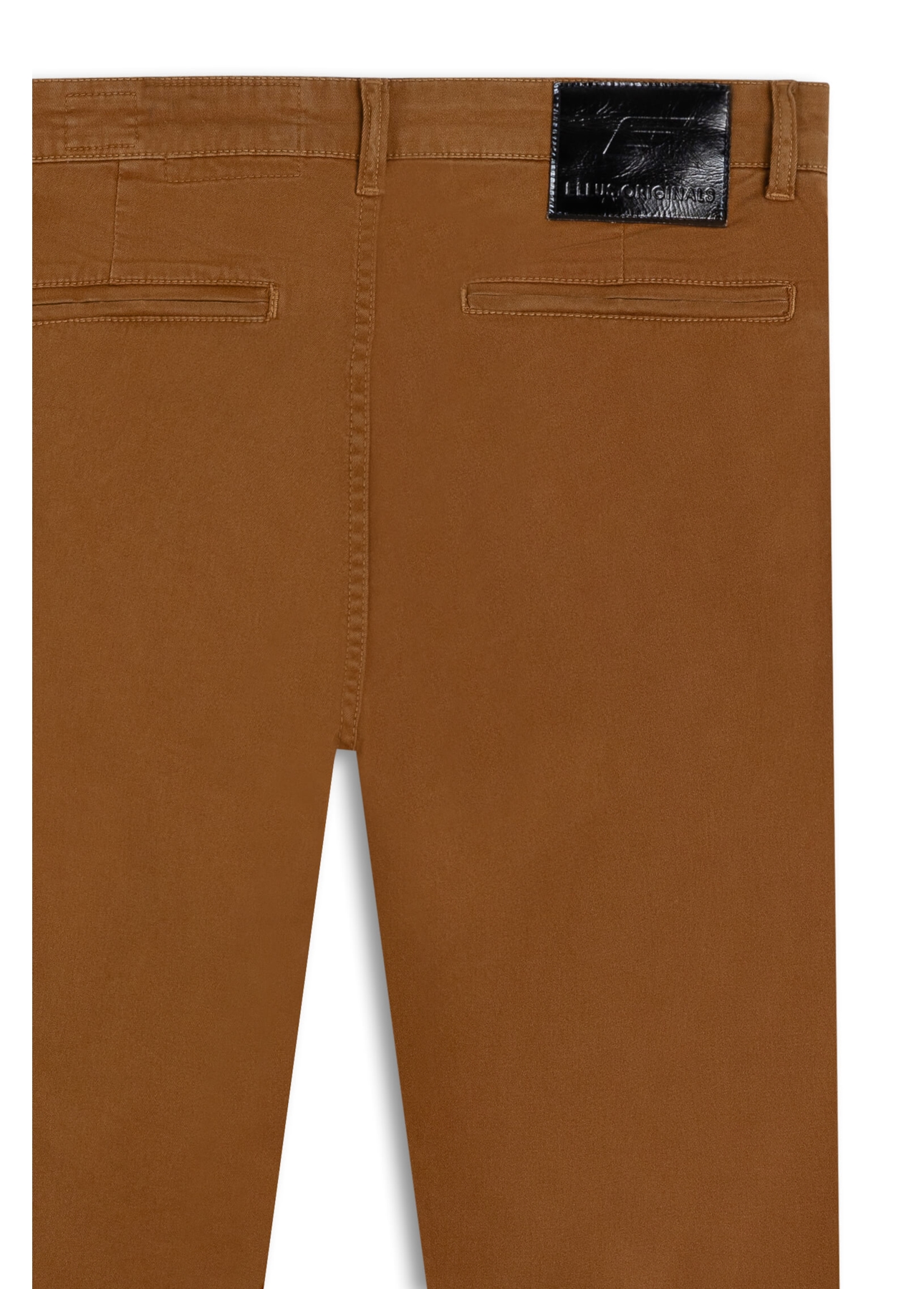 Calça Color Twill Slim Ocre