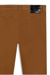 Calça Color Twill Slim Ocre